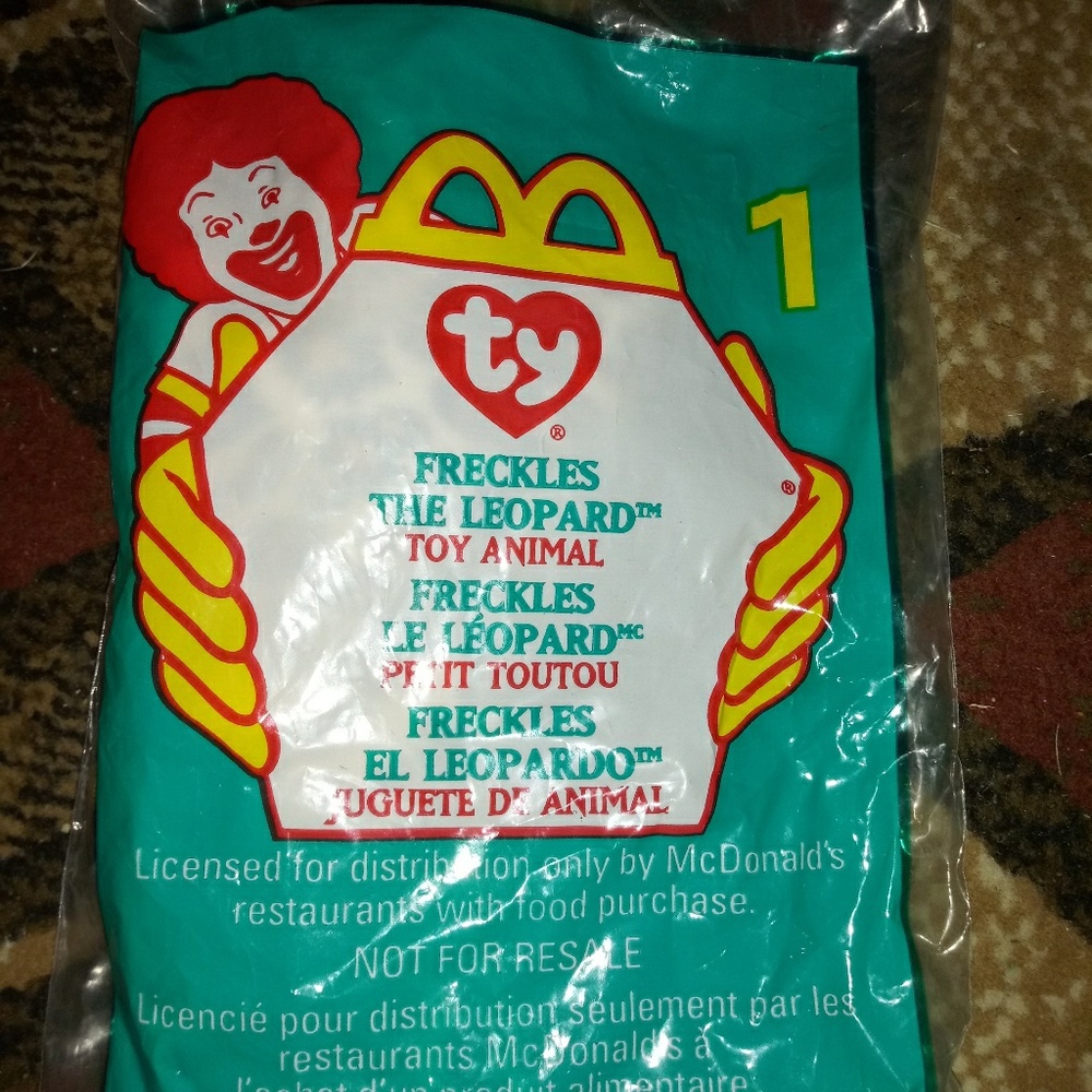 1993 McDonald's ty beanie babies